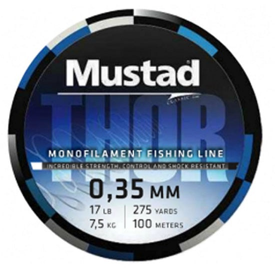 FIR MONOFILAMENT MUSTAD THOR MONO 040MM/7,7KG/300M