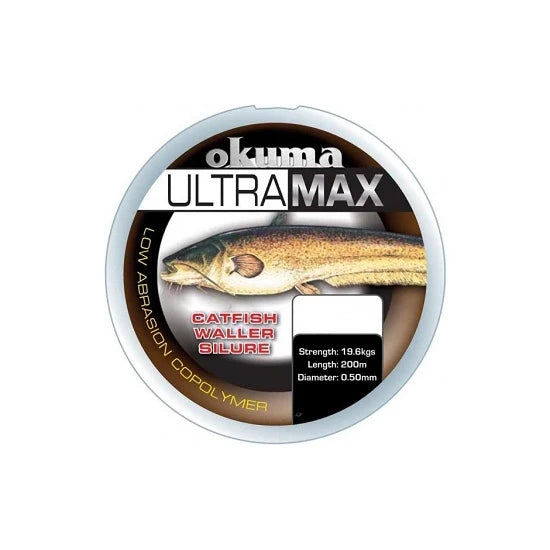 Fir Monofilament Okuma Ultra Max Cat Fish 050mm/19,6kg/245m