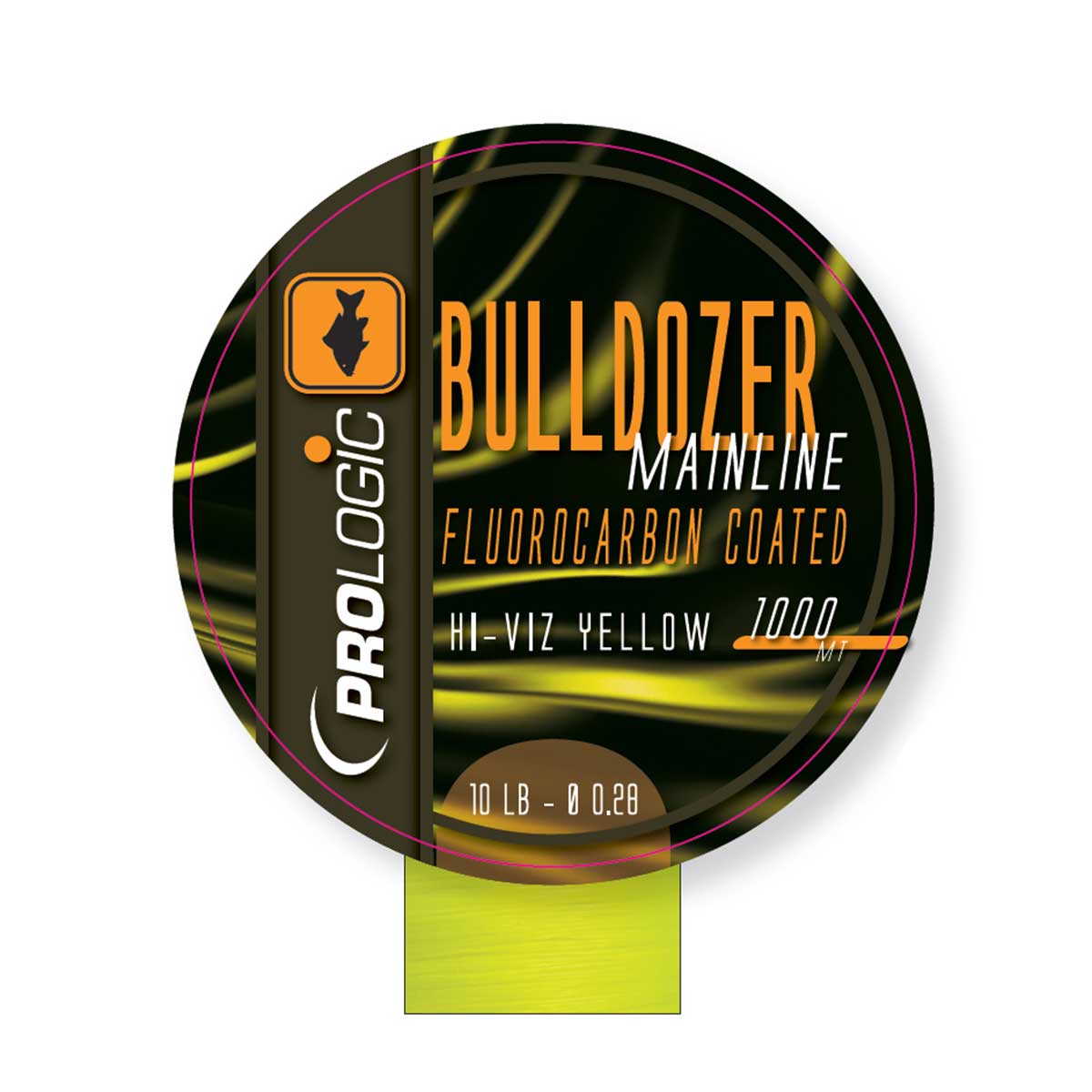 FIR MONOFILAMENT PROLOGIC BULLDOZER FC YELLOW 037MM/8.1Kg/1000M