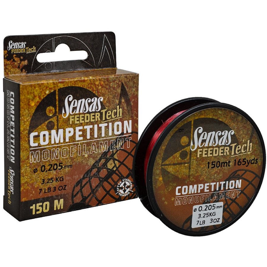 FIR MONOFILAMENT SENSAS FEEDERTECH MONO 0.205MM 3.52KG 150M