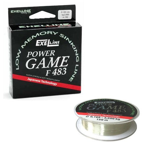 FIR MONOFILAMENT SENSAS POWER GAME 030MM/9,5KG/150M