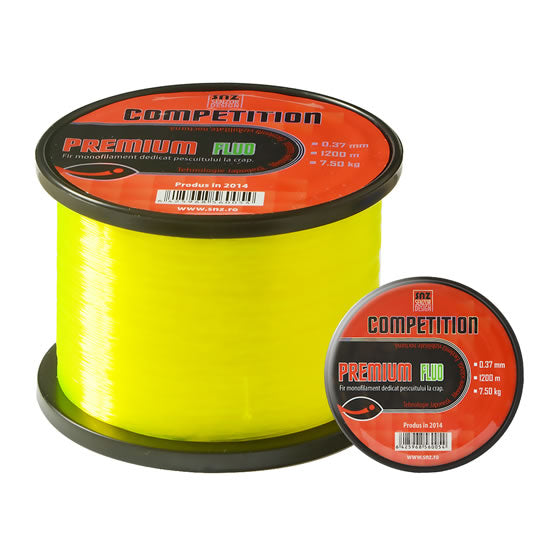FIR MONOFILAMENT SENZOR COMPETITION PREMIUM FLUO 0.28mm/4.7Kg/1200m