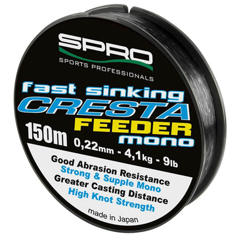 FIR MONOFILAMENT SPRO CRESTA FEEDER 0.25MM 150MT