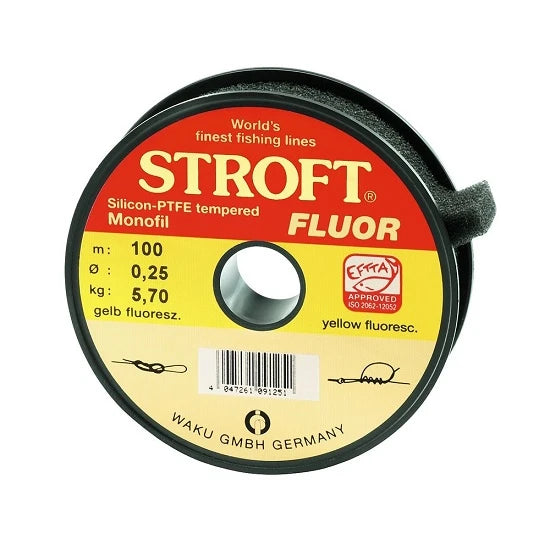 Fir Monofilament Stroft Color Galben Fluo 020mm/3,9kg/100m