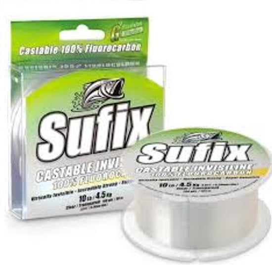 FIR MONOFILAMENT SUFIX CASTABLE FLUOROCARBON 150M 0,18MM/5,5 LB/CLEAR