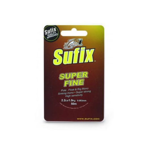 FIR MONOFILAMENT SUFIX SUPER FINE 0.11mm 1.46kg 50m