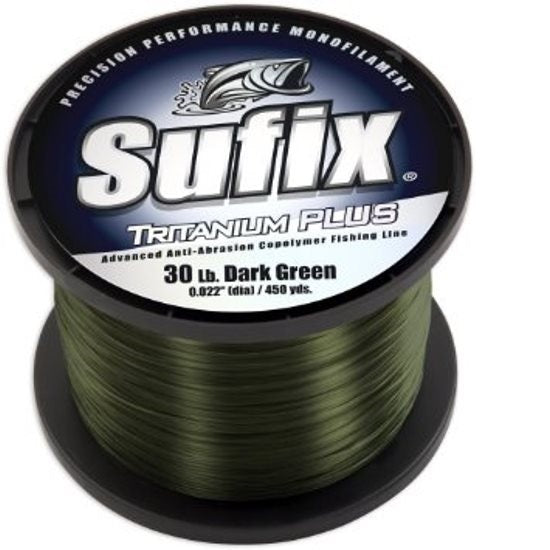 FIR MONOFILAMENT SUFIX TRITANIUM 1750M 0.28MM  5.5kg dark green