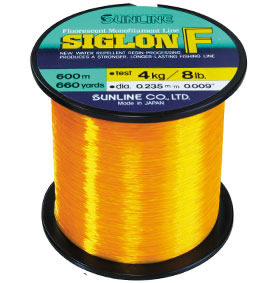 FIR MONOFILAMENT SUNLINE SIGLON PORTOCALIU 0.26MM 600 MT