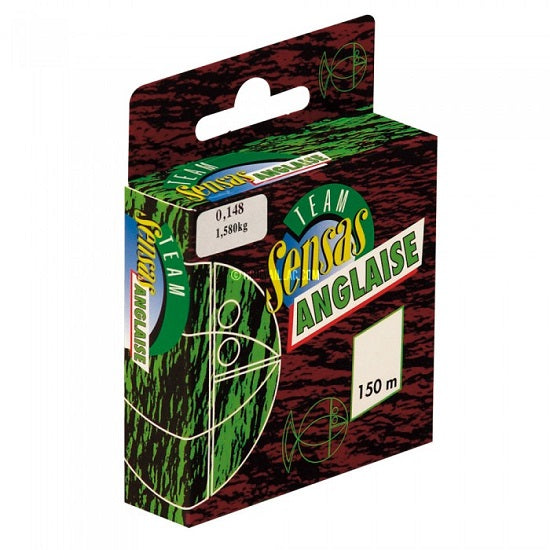 FIR MONOFILAMENT TEAM SENSAS ANGLAISE 013MM/1,09KG/150M