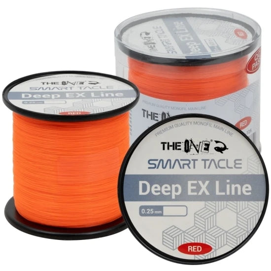 Fir Monofilament The One Deep Ex Line Soft Portocaliu 0.22mm 600m 7.8kg
