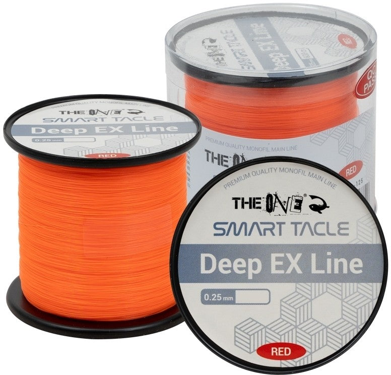 FIR MONOFILAMENT THE ONE DEEP EX LINE SOFT PORTOCALIU 0.28mm 600m 10.4kg