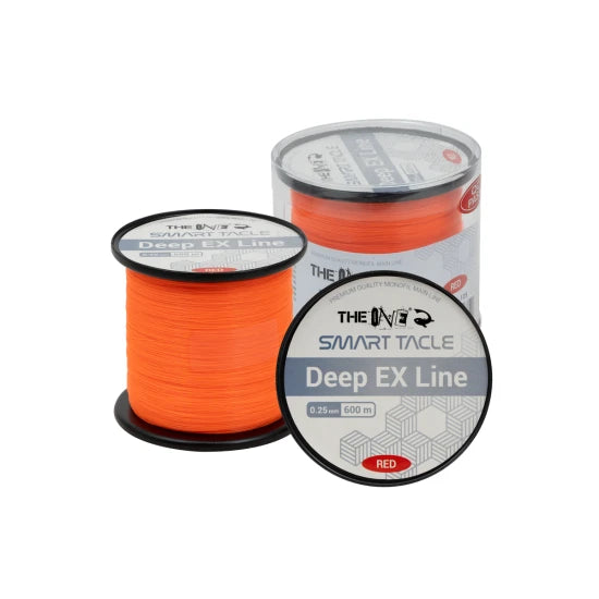 Fir Monofilament The One Deep Ex Line Soft Portocaliu 300m 0.22mm