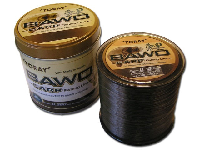 FIR MONOFILAMENT TORAY BAWO CARP 0.29MM/1000MT/ 7.13KG