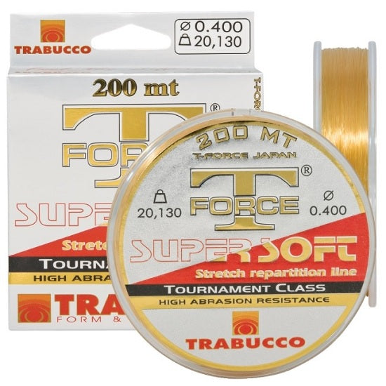 FIR MONOFILAMENT TRABUCCO SUPER SOFT 0.25mm/200m