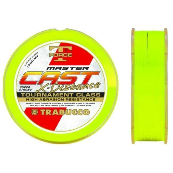 Fir Monofilament Trabucco T-force Xps Master Cast Hv 1200m 0.28mm 9.54kg