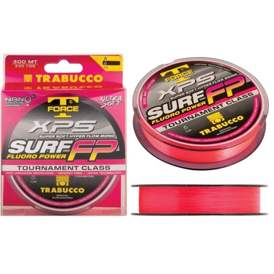 Fir Monofilament Trabucco Xps Surf Fp 0.25mm 600mt