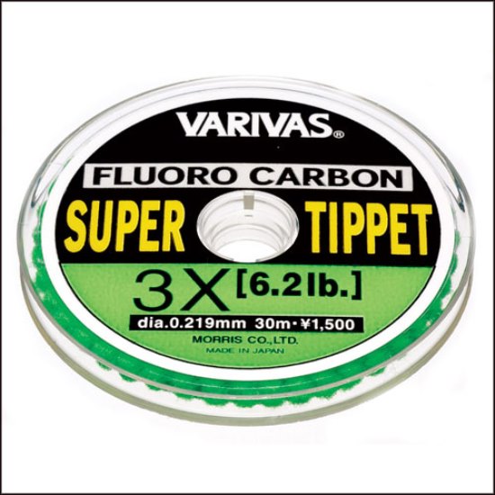 FIR MONOFILAMENT VARIVAS SUPER TIPPET FLUOROCARBON 10X 30M