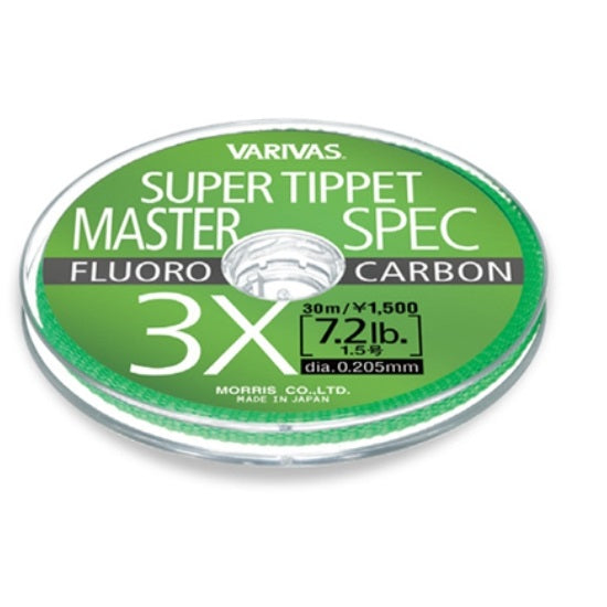 FIR MONOFILAMENT VARIVAS SUPER TIPPET MASTER SPEC FLUORO 5X 30M
