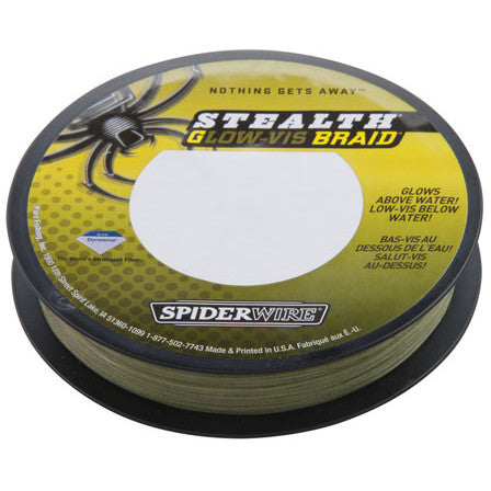 FIR TEXTIL SPIDERWIRE STEALTH GLOW 010MM 6,2KG 137M