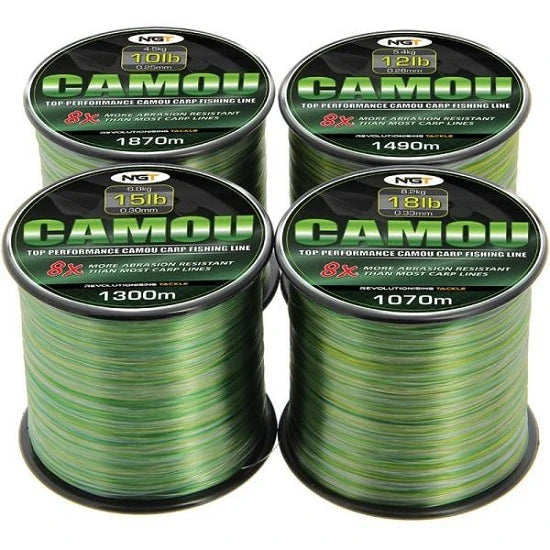Fir Ngt Camoline 0.28mm 5.4kg 1490m