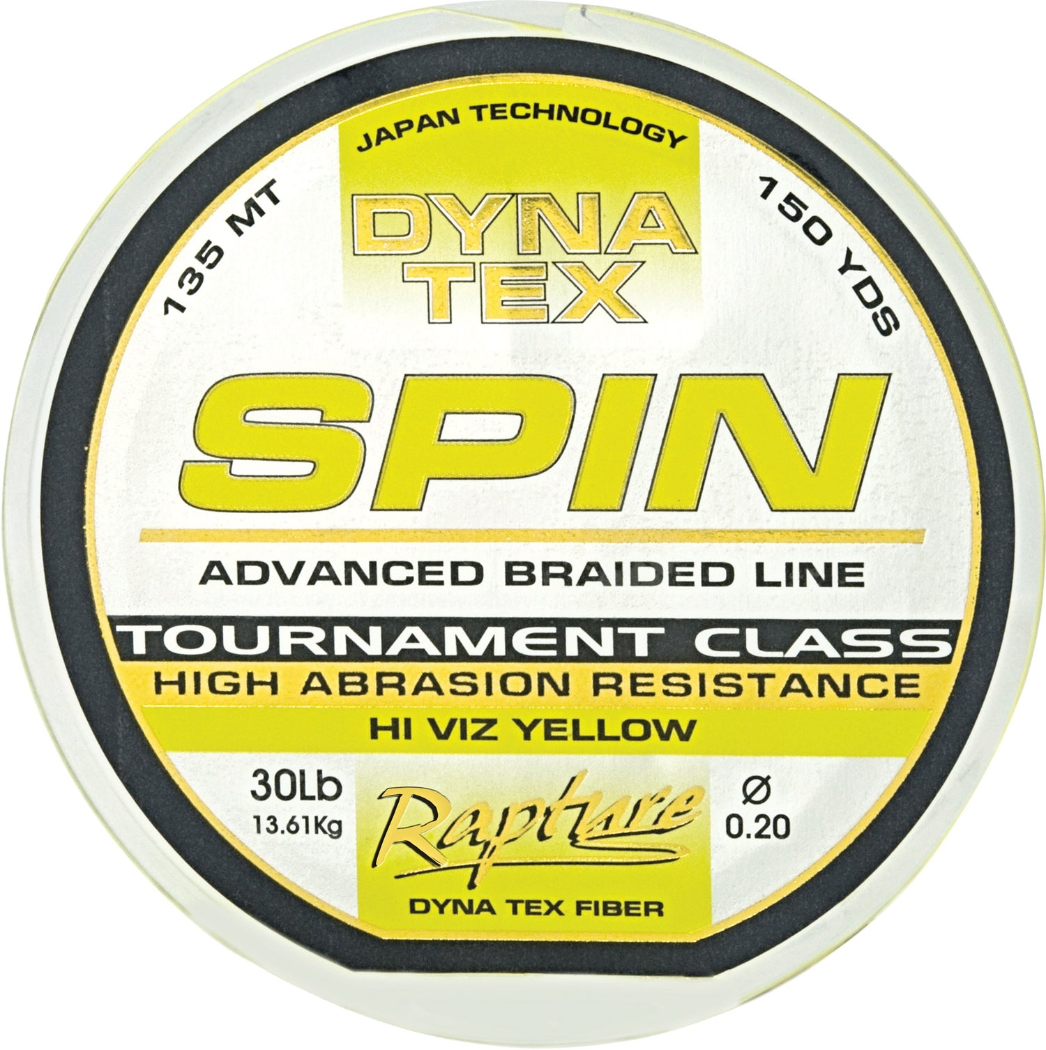 FIR RAPTURE DYNA-TEX SPIN YELLOW 0.24MM/137M