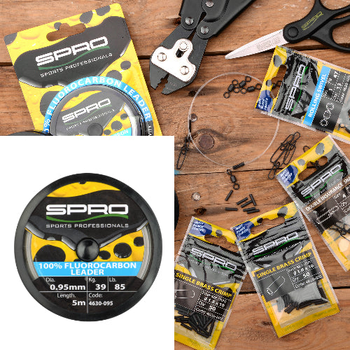 FIR SPRO FLUOROCARBON LEADER 10M 0.45MM 11 KG