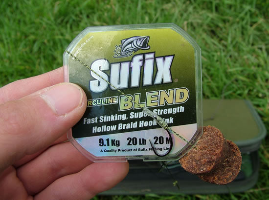 FIR SUFIX HERCULINE BLEND 20M 10LB/WEED GREEN