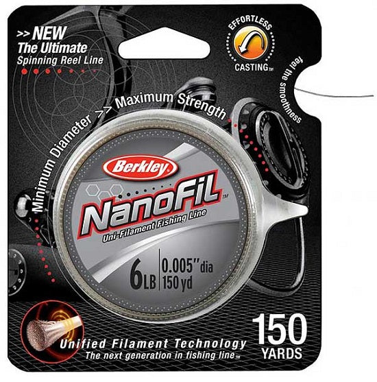 FIR TEXTIL BERKLEY NANOFIL 004MM/1,96KG/125M