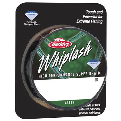 FIR TEXTIL BERKLEY NEW WHIPLASH VERDE 028MM 44.9KG 110M