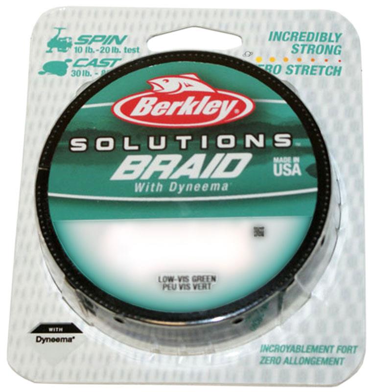 FIR TEXTIL BERKLEY SOLUTIONS BRAID 125M 0.28MM GREEN