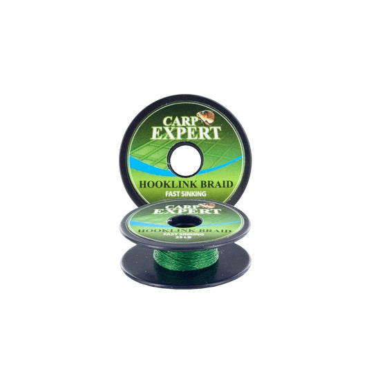 FIR TEXTIL CARP EXPERT FAST SINKING 15LBS MOSS GREEN 10M