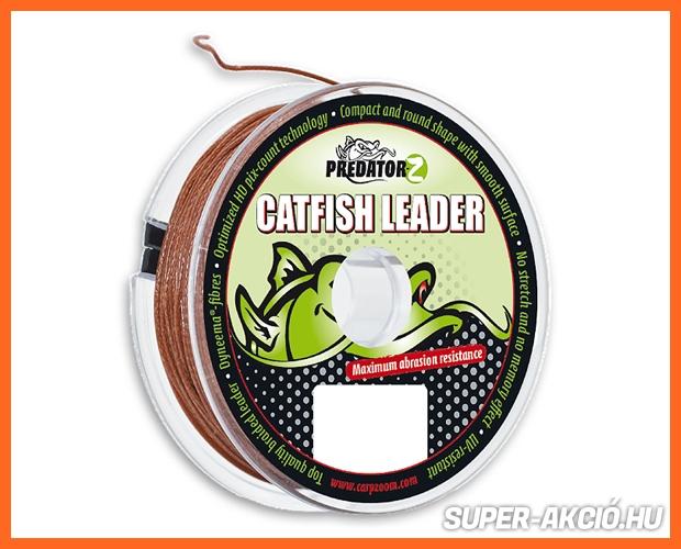 FIR TEXTIL CARP ZOOM LEADER PREDATOR Z CATFISH 15M / 1MM / 115KG MARO