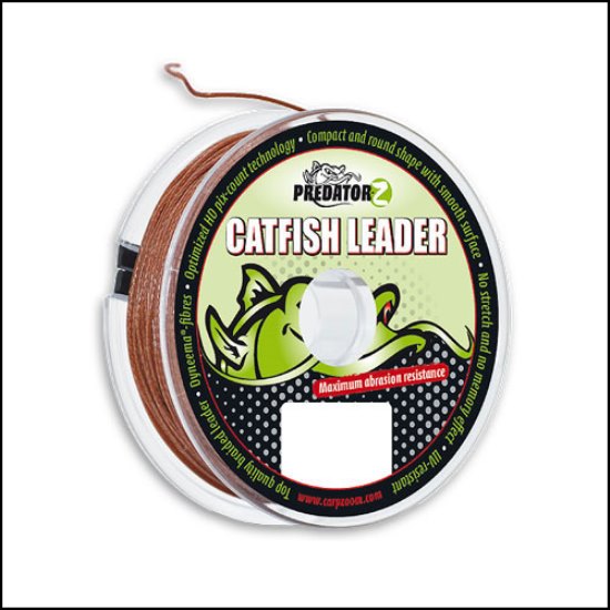 FIR TEXTIL CARP ZOOM LEADER PREDATOR Z CATFISH 15m 0.80MM 70KG Marou