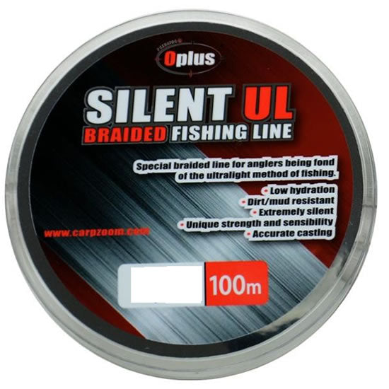 FIR TEXTIL CARP ZOOM PREDATOR Z OPLUS SILENT UL 100m 0.12mm 12lbs Verde