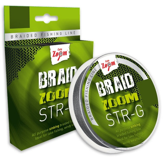 FIR TEXTIL CARP ZOOM STR-G 130m 0.14MM 5.4KG Gri Inchis