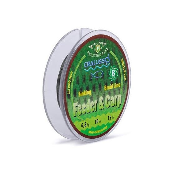FIR TEXTIL CRALUSSO FEEDER&amp;CARP 10M 20lbs