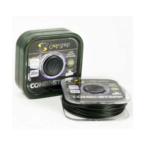 FIR TEXTIL CU CAMASA CARP SPIRIT COMBI STIFF 15LB 6.8KG 20MT CAMO GREEN
