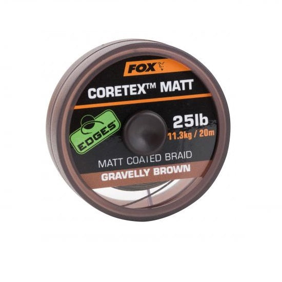 FIR TEXTIL CU CAMASA FOX MATT CORETEX GRAVELLY BROWN 25LB 20MT