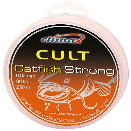 FIR TEXTIL Climax CULT CATFISH STRONG BROWN 250m 0.75mm 75kg