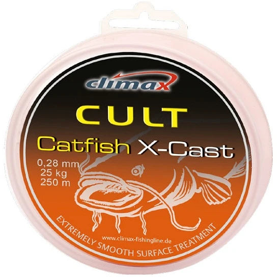 Fir Textil Climax Cult Catfish X-cast Orange 250m 0.39mm 40kg