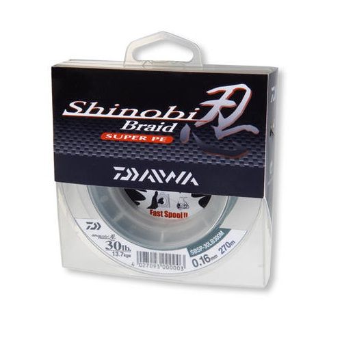 FIR TEXTIL DAIWA SHINOBI BRAID FLUO 014MM/7,5KG/135M