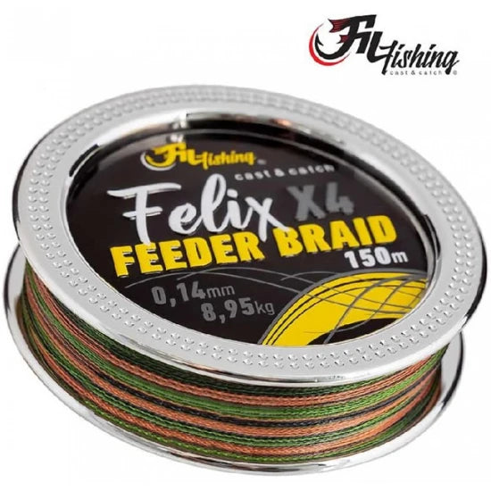Fir Textil Filfishing Felix Feeder Braid 0.08 Mm / 4.00 Kg