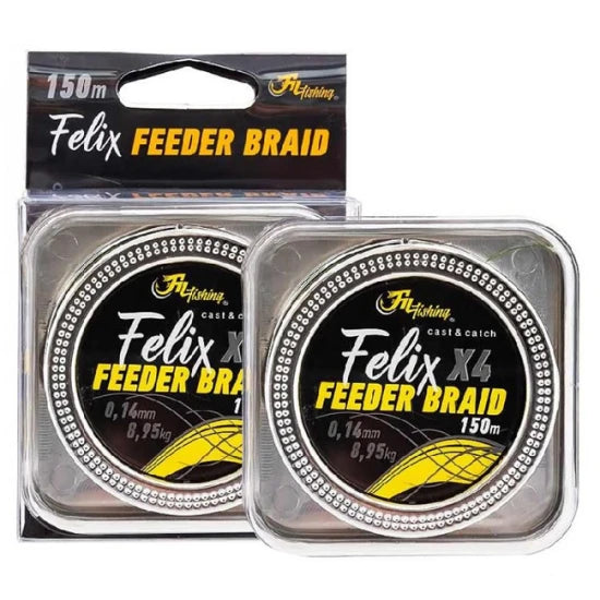 Fir Textil Filfishing Felix Feeder Braid 0.14 Mm / 8.95 Kg