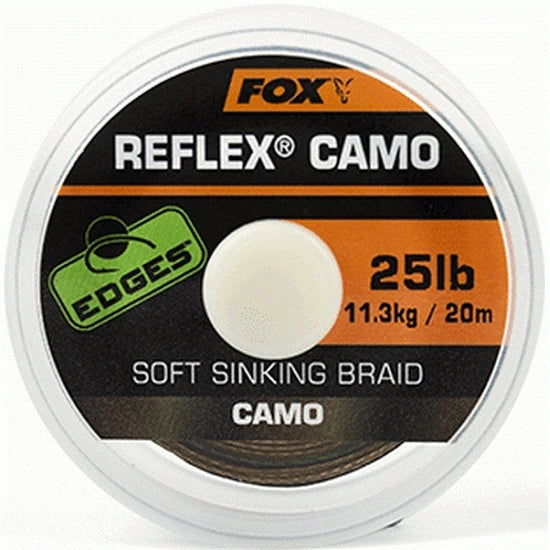 Fir Textil Fox Reflex Camo Soft Sinking Braid Camo 25lbs 20m