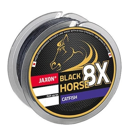 Fir Textil Jaxon Black Horse Pe 8x Catfish 1000m 0.36mm 40kg