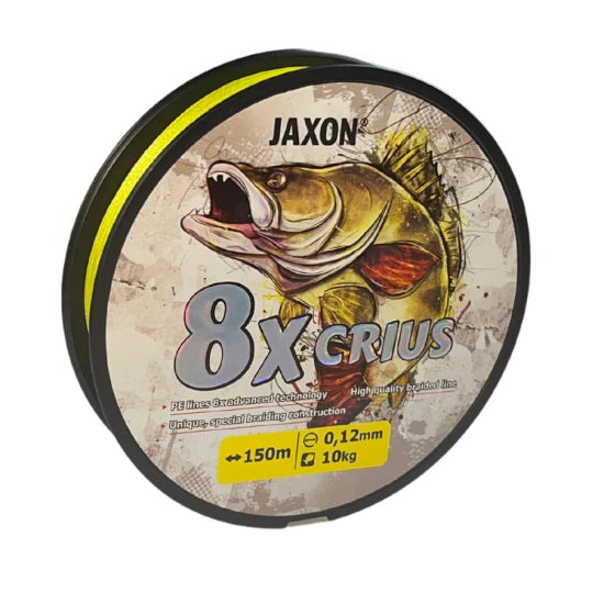 Fir Textil Jaxon Crius Pe X8, Fluo, 0.16mm, 17kg, 150m