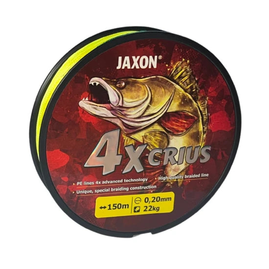 Fir Textil Jaxon Crius X4, Fluo, 0.18mm, 19kg, 150m