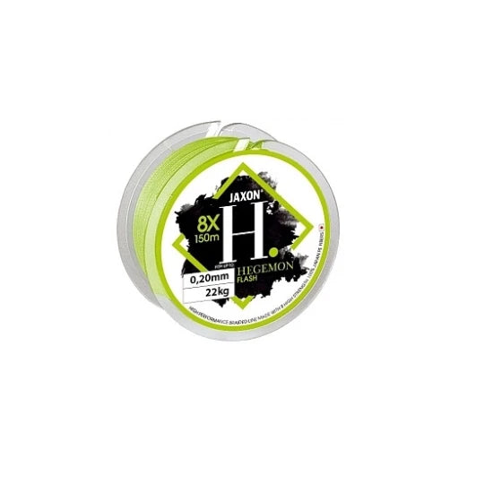 Fir Textil Jaxon Hegemon 8x Flash 150m 0.06mm 4kg Verde Fluo