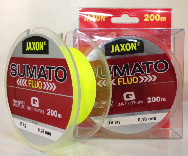 FIR TEXTIL JAXON SUMATO FLUO 200m 0.14mm