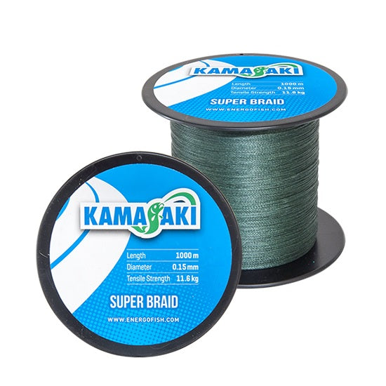 FIR TEXTIL KAMASAKI SUPER BRAID 1000M 0.30MM